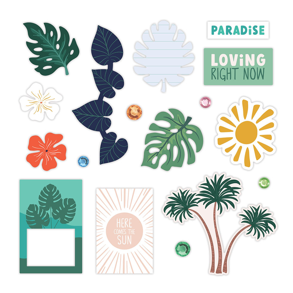 Thumbnail: Tropic Time Embellishments