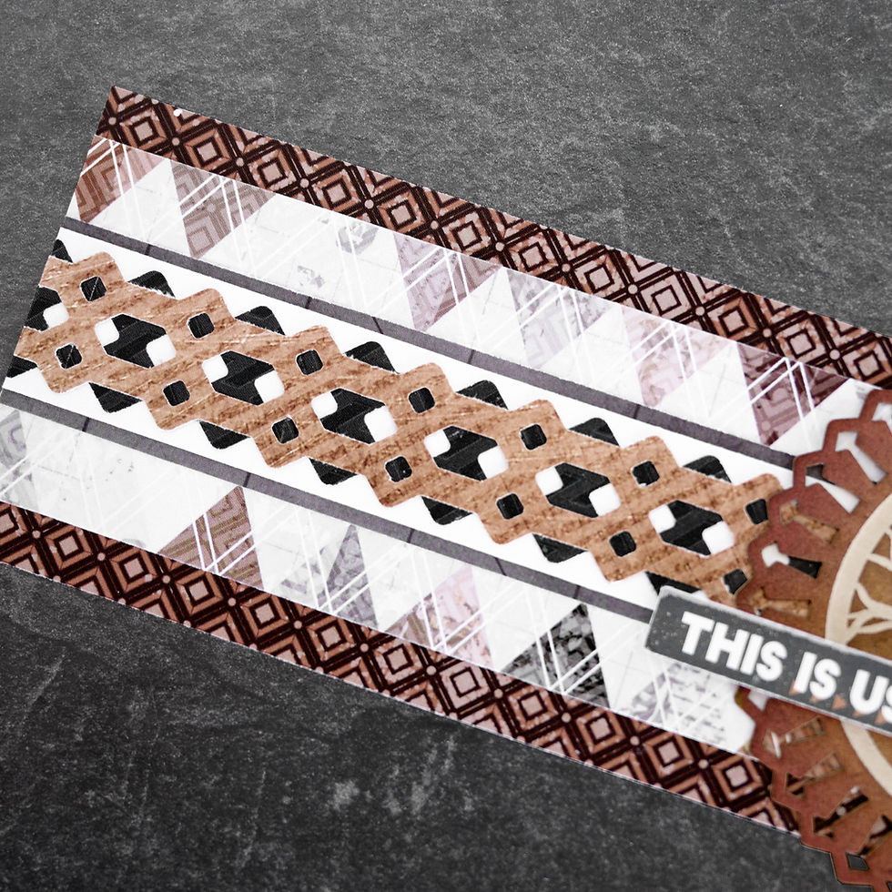 Thumbnail: Geometric Gems Chain Border Maker Cartridge