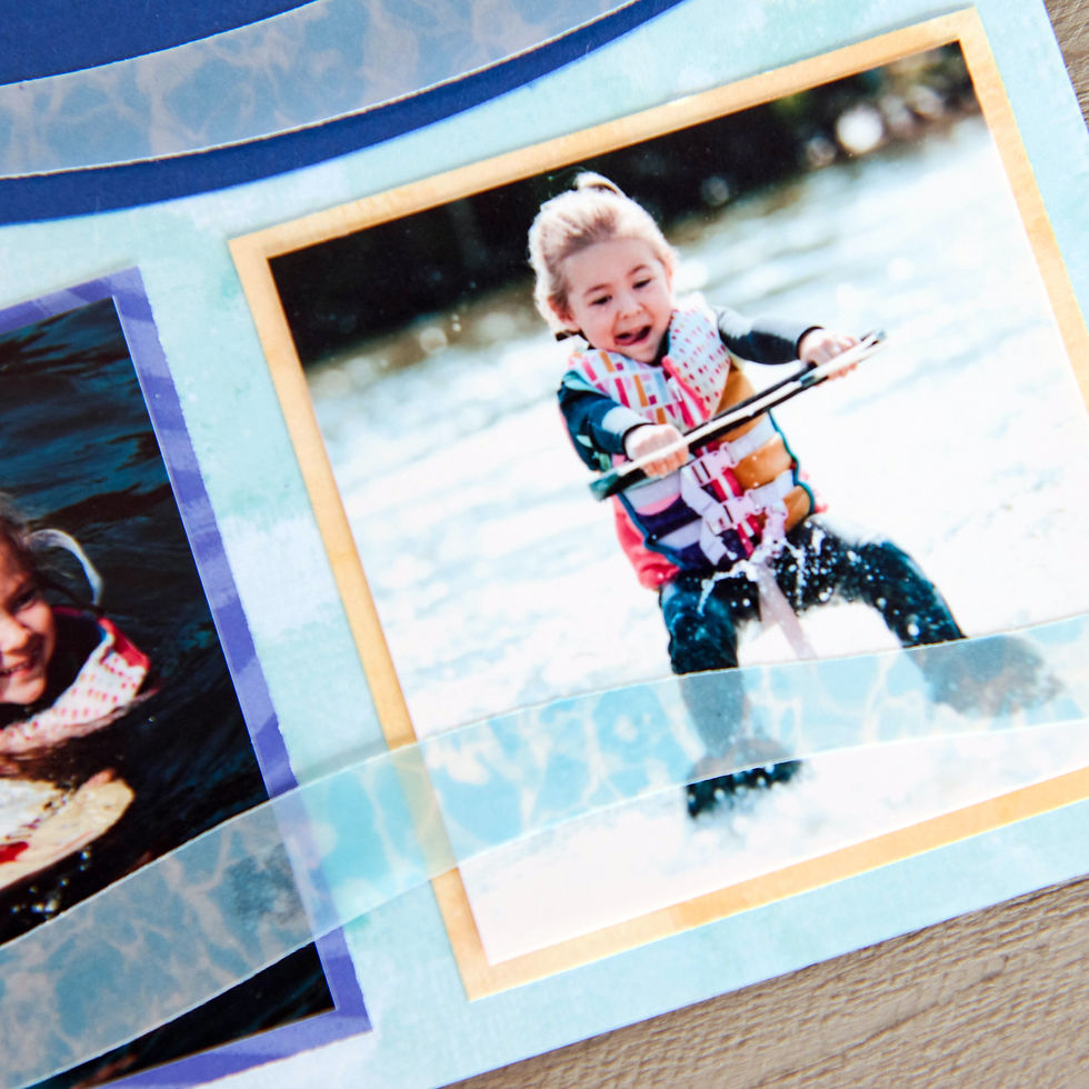 Thumbnail: Serene Waters Vellum Paper Pack (5/pk)