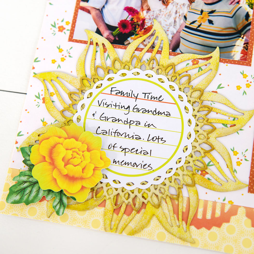Thumbnail: Vivid Melodies Butterscotch Embellishments