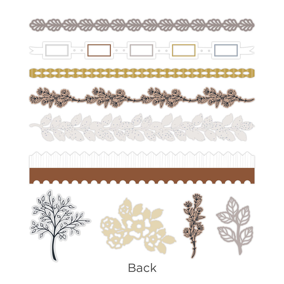Thumbnail: Our Moments Laser Cut Embellishments (10pk)