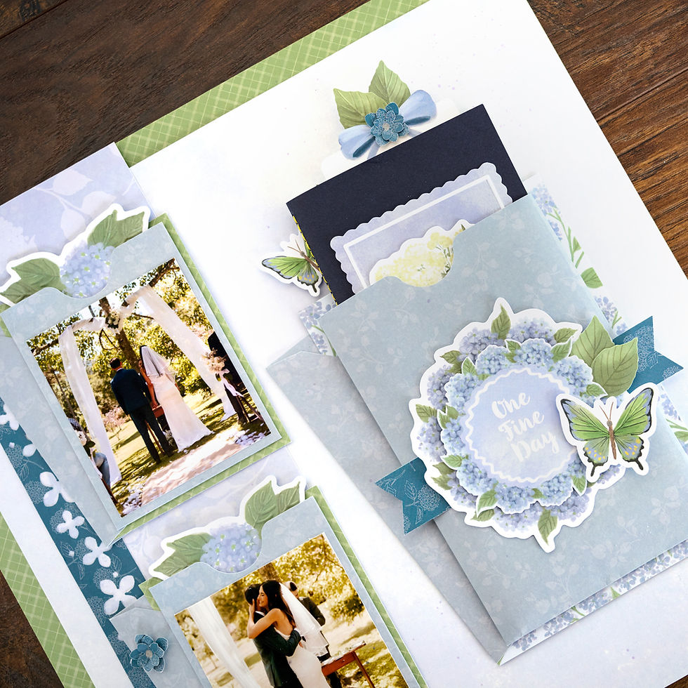 Thumbnail: Envelope and Pocket Set (24/pk) - Floral