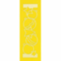 Christmas Ornaments Overlay Stencil