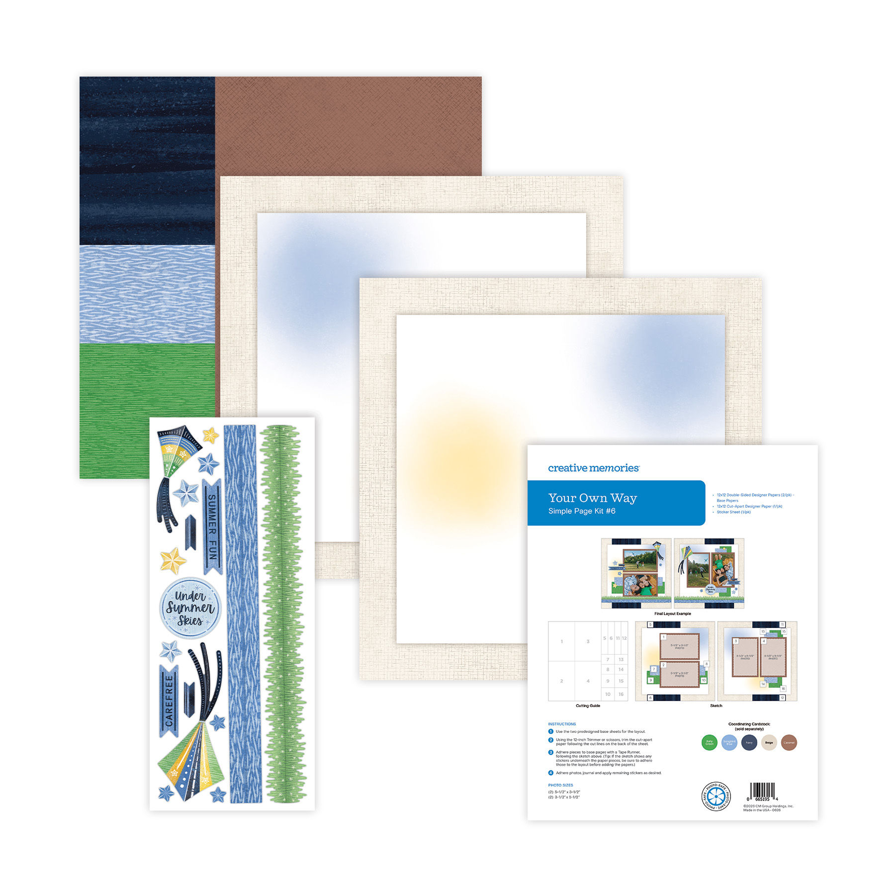 Simple Page Kit 6 - Your Own Way