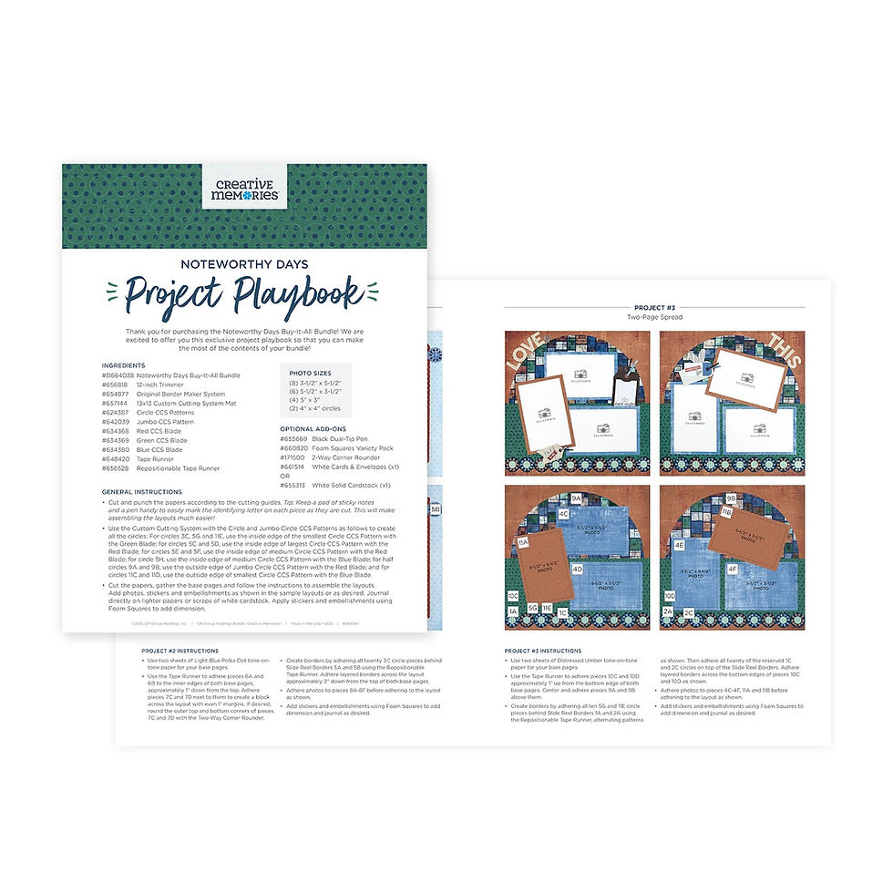 Noteworthy Days Project Playbook