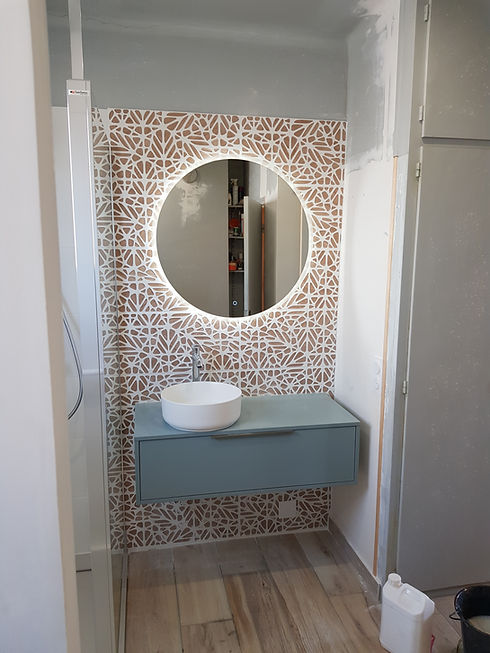 Aperçu d'une salle de bain