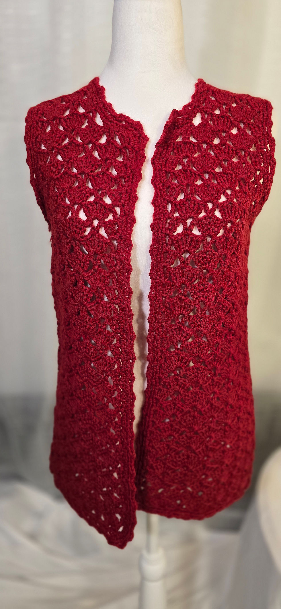 Thumbnail: Woman's Crocheted Vest