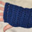 Thumbnail: Short Blue Fingerless Gloves