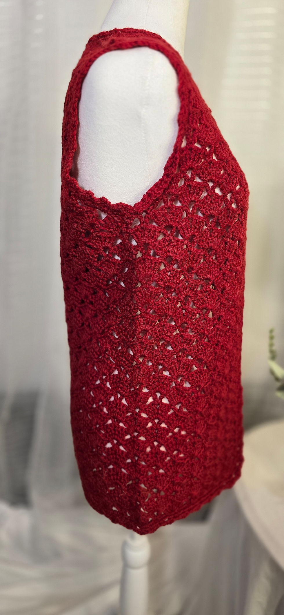 Thumbnail: Woman's Crocheted Vest