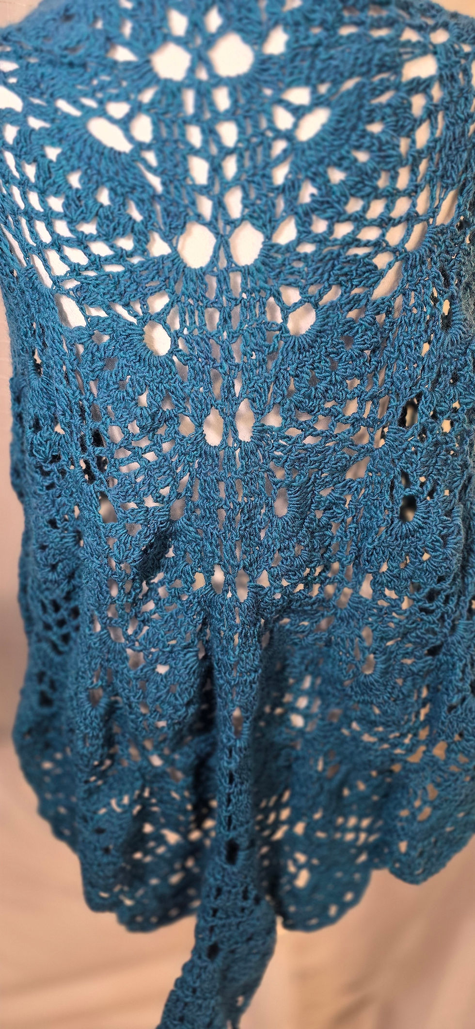 Thumbnail: Dark Teal Delight Shawl