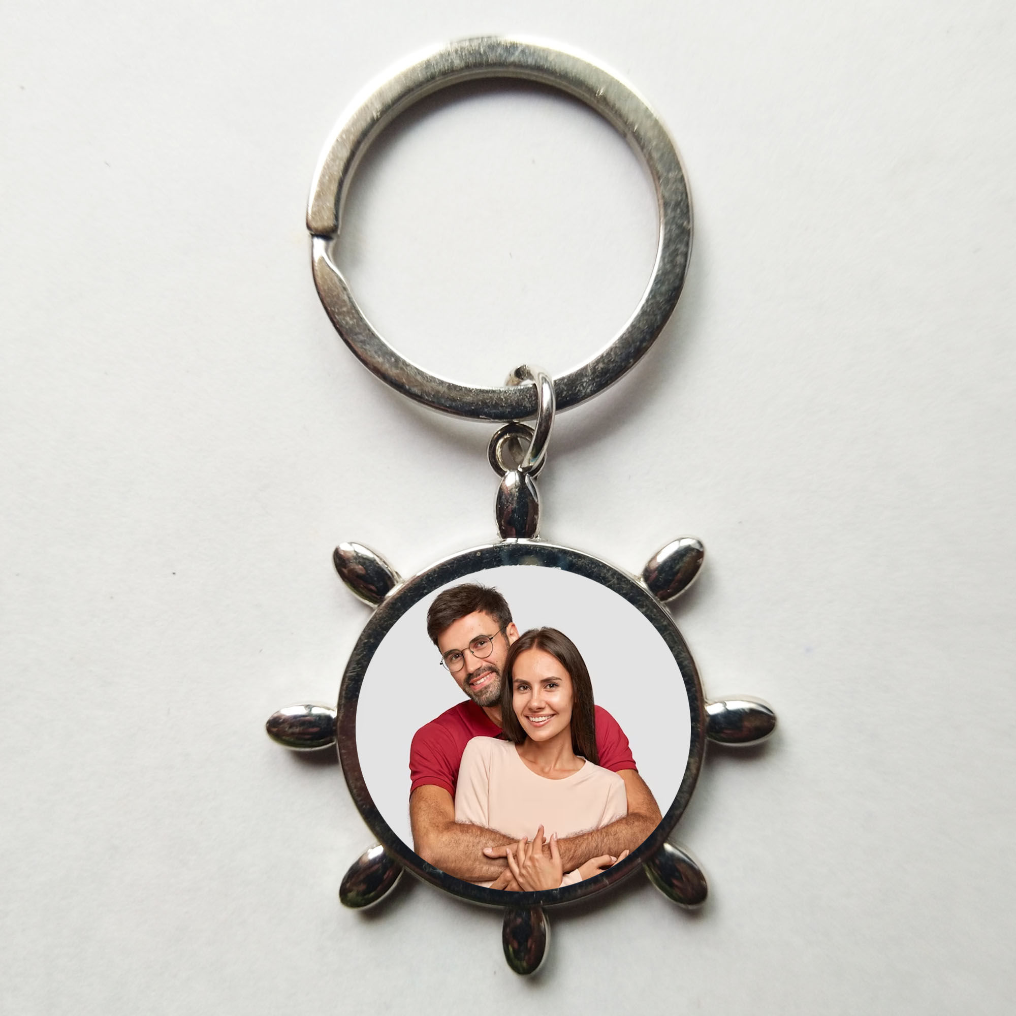 Personalised New Metal Key Ring