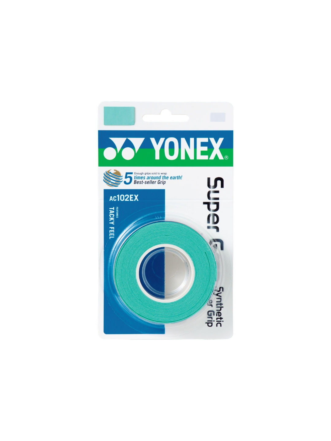 YONEX Super Grap 3er Pack - Grün