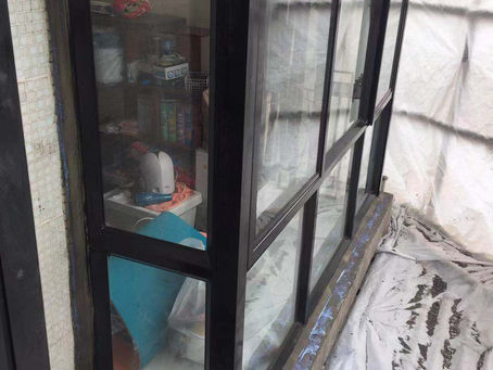 原本此單位窗台嚴重漏水