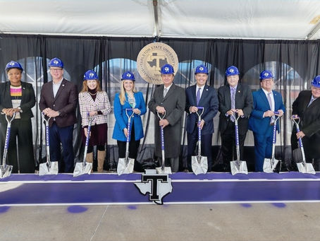 Tarleton breaks ground on $80 million Health Professions Building; adds 3 new degree programs.