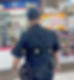 A still clip from the video shows a Dublin police officer leaving a store after offering a Hispanic man a bag of "ice."