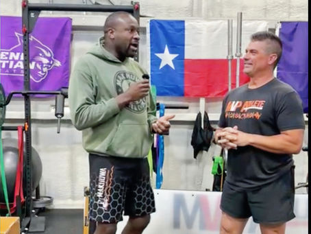 Join Blessed Matai and Shane Freels for this quick workout.
