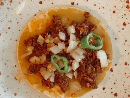 Big yum! Green enchiladas made easy.