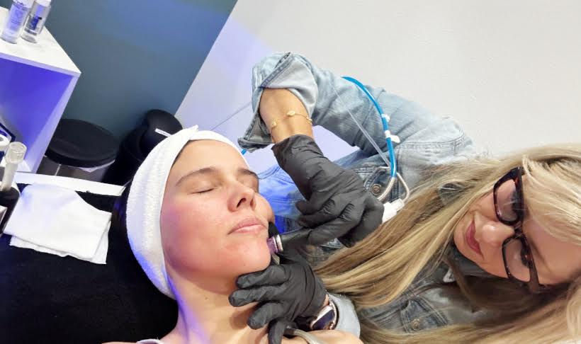 Get rid of dull, dry skin with a spring HydraFacial.