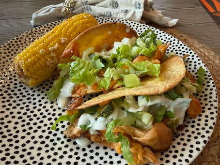 Sheet pan barbecue crispy tacos for the win!