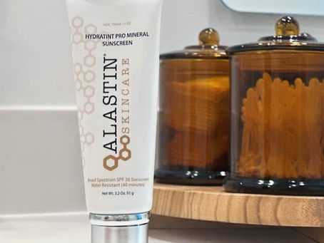 Protect your complexion and add a beautiful glow with ALASTIN Skincare’s HydraTint Mineral Sunscreen.