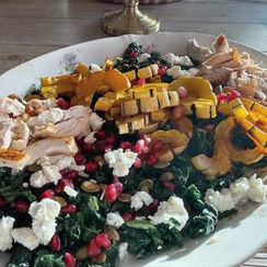 The first day of fall calls for this stunning harvest kale salad.