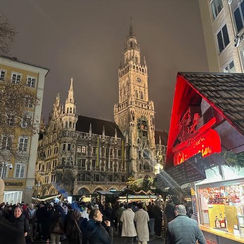 We just returned from Paris and Munich, where we toured the famed Christmas markets. It was magical.