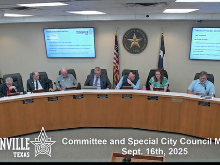 Stephenville City Council designates more than $1 million in salary increases for public safety.