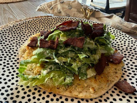 Chicken Caesar smash tacos make a quick (and delicious) weeknight dinner.