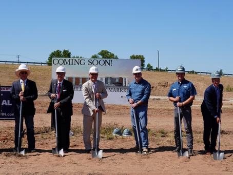 Stephenville welcomes SpringHill Suites by Marriott with exciting groundbreaking ceremony.