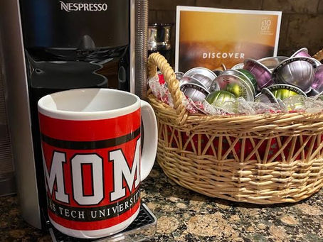 Ahhhh Nespresso. Enjoy a cup before you start the day.