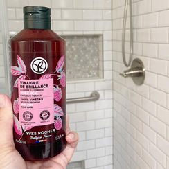 This French-made raspberry vinegar removes buildup, restores hair’s natural shine and softness.