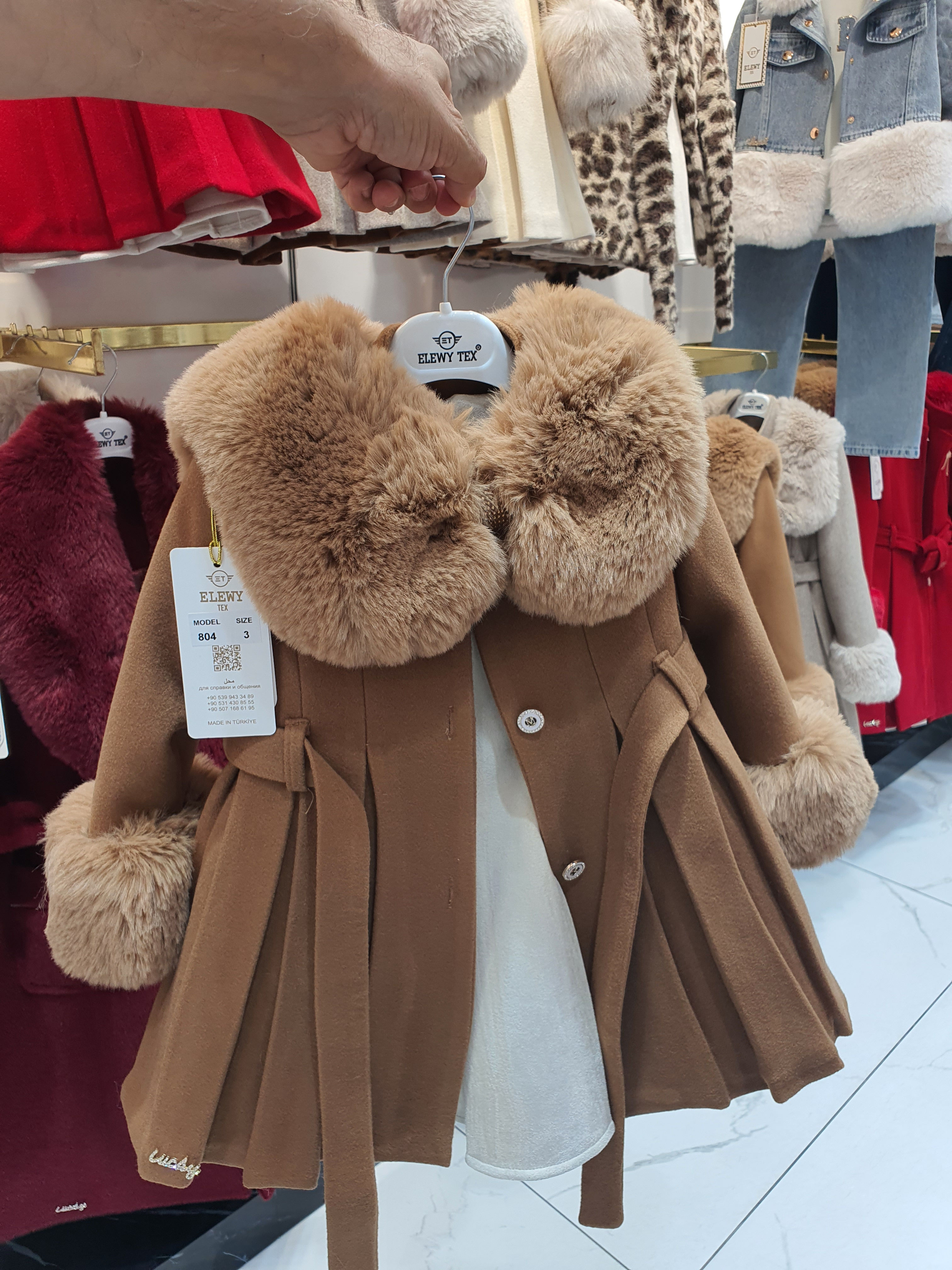 Elewy Girl Coat and dress  