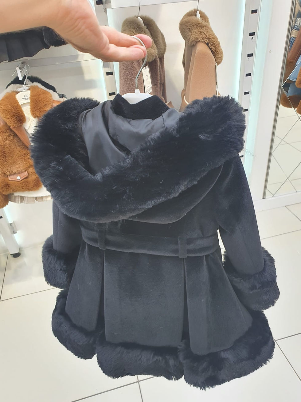 Thumbnail: 401 Brand girl coat dress 