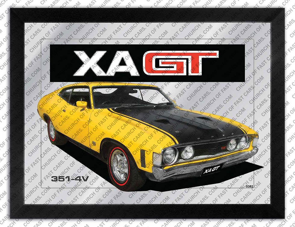 BAR MIRROR TO SUIT FORD FALCON XA GT HARDTOP ENTHUSIASTS