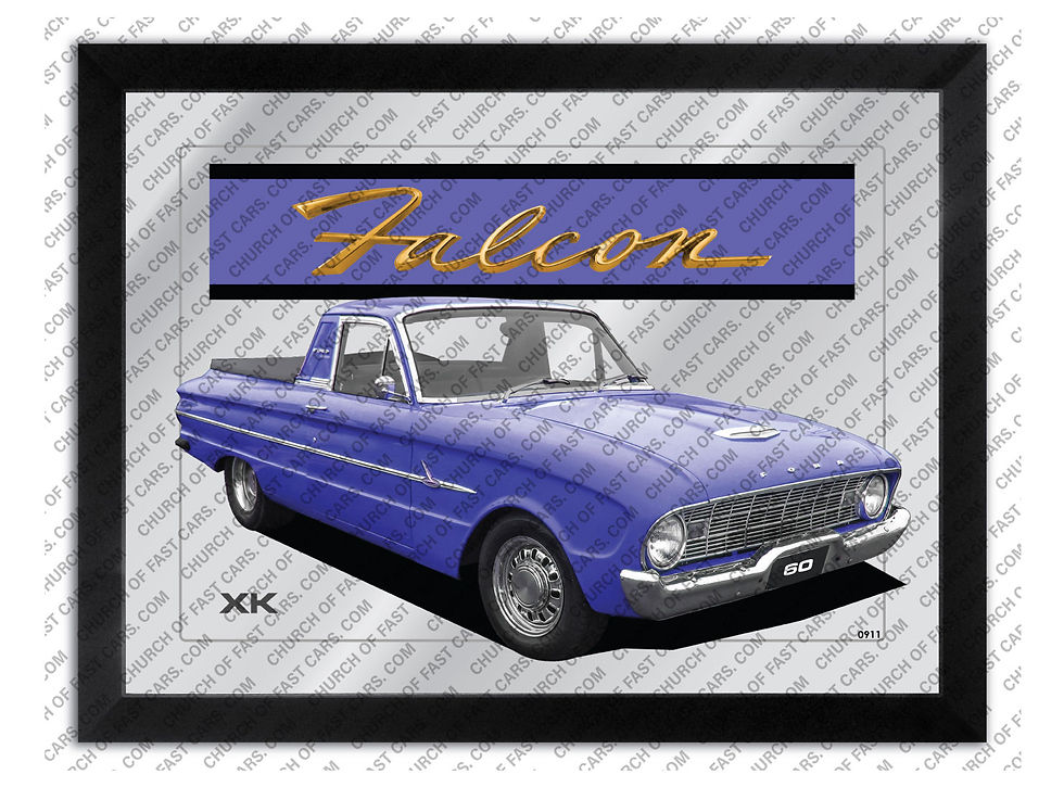 BAR MIRROR TO SUIT FORD FALCON XK UTILITY ENTHUSIASTS