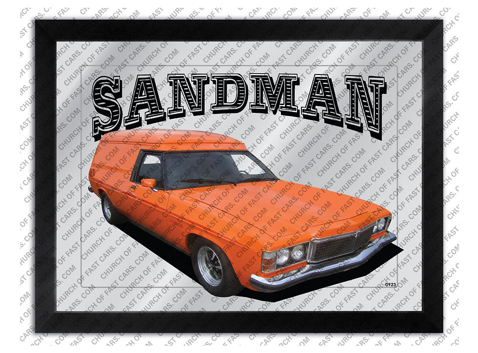 BAR MIRROR TO SUIT HOLDEN HZ SANDMAN ENTHUSIASTS