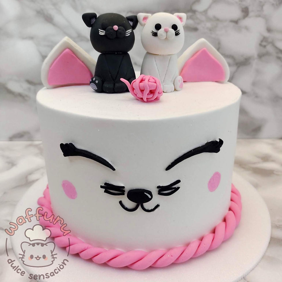 Pastel Gatitos