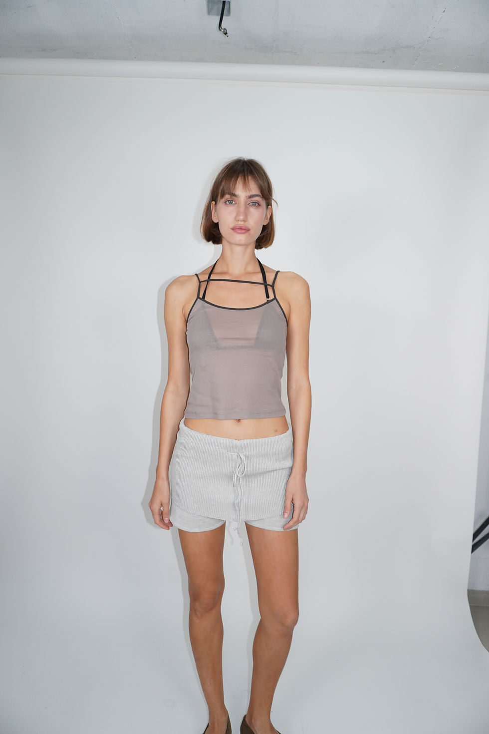 תמונה ממוזערת: Strappy Tank-Top | Stone