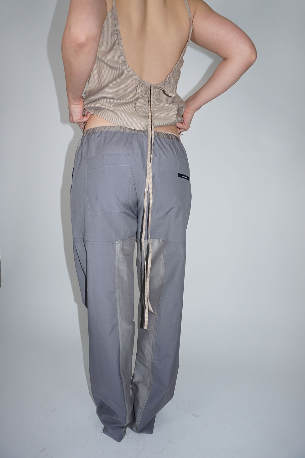 Thumbnail: Pants With Cuts | Mix Of Gray