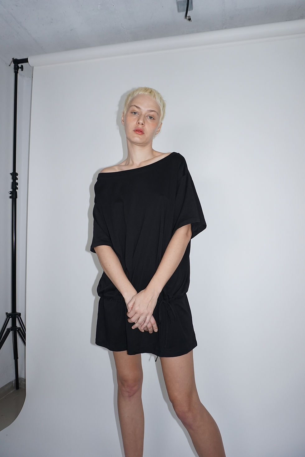 Thumbnail: Mini T- Dress | Black