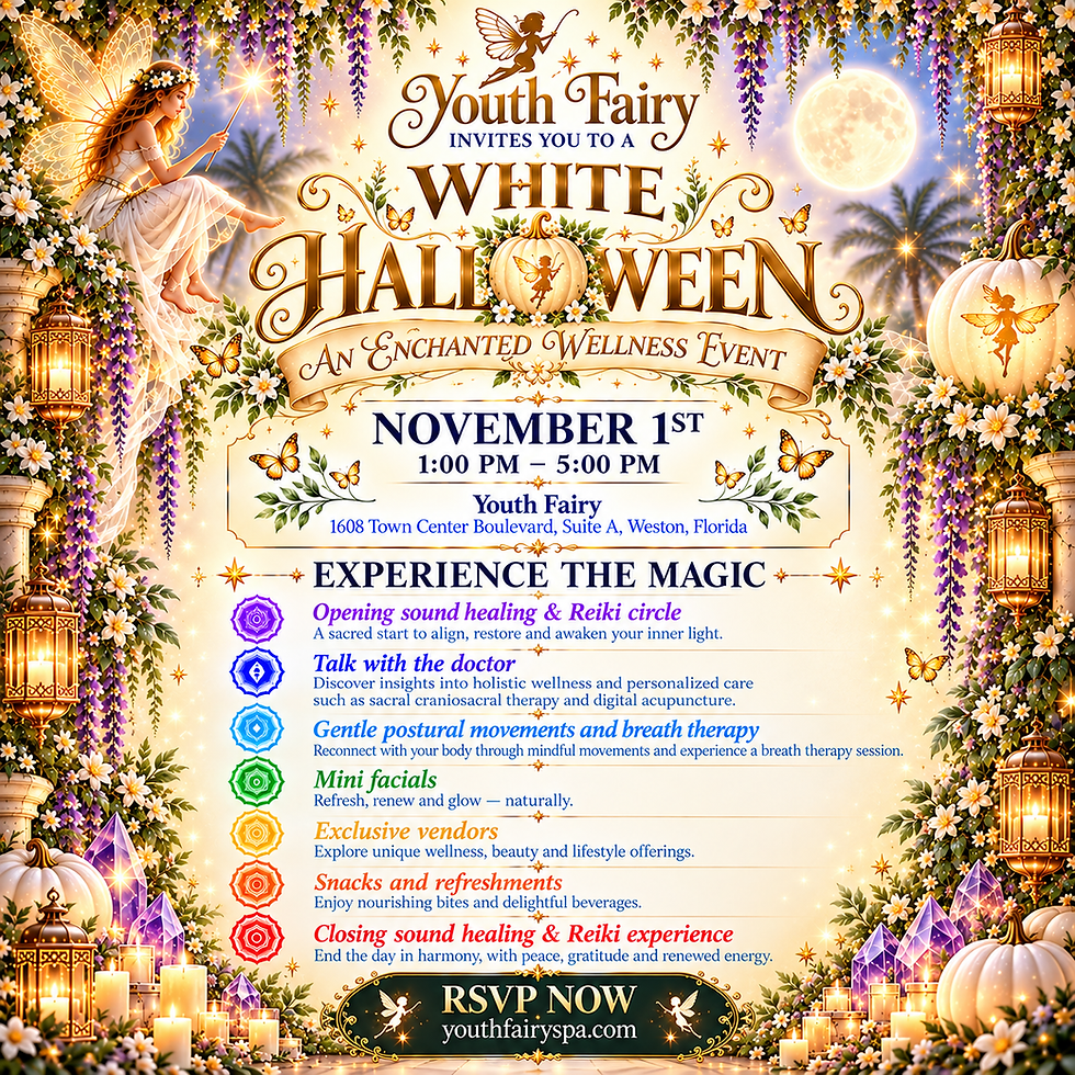 A White Halloween Fairy Event | An Enchanted Wellness Gathering