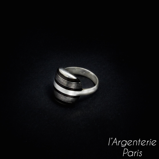 Bague "langue d'oiseau" touareg