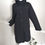 Miniature :  Black Hooded Puffer Jacket L
