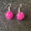 Thumbnail: Scribble ball earrings