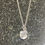 Thumbnail: Silver cubic zirconia necklace