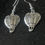 Thumbnail: Silver charm earrings