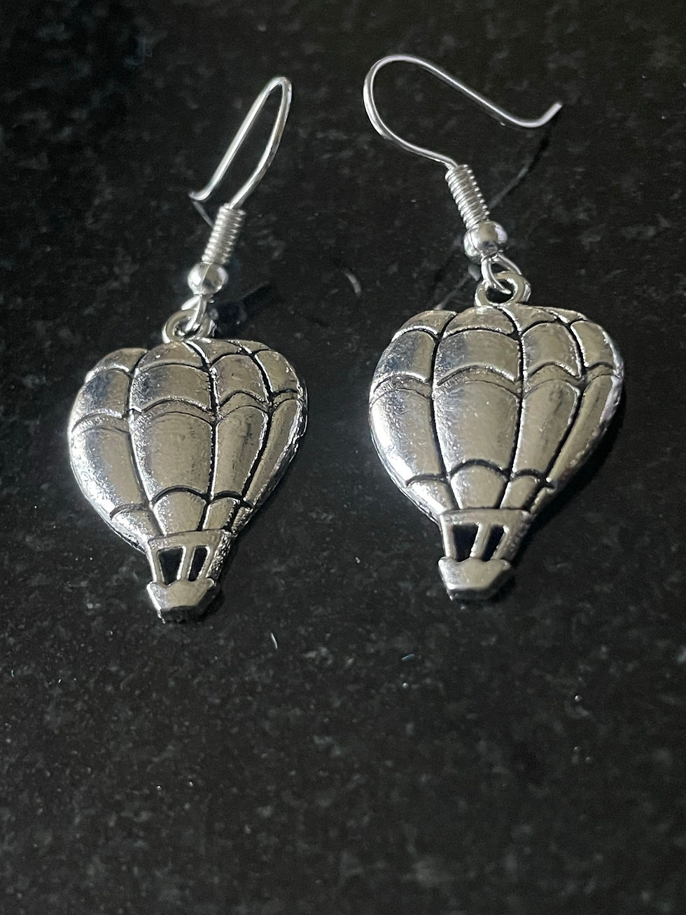 Thumbnail: Silver charm earrings