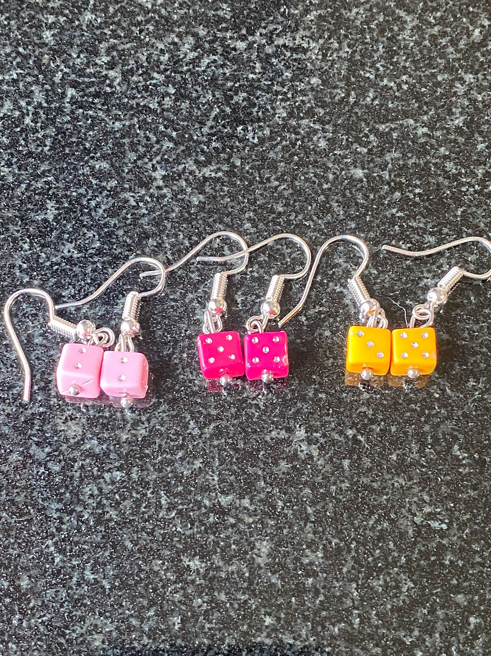 Thumbnail: Dice earrings