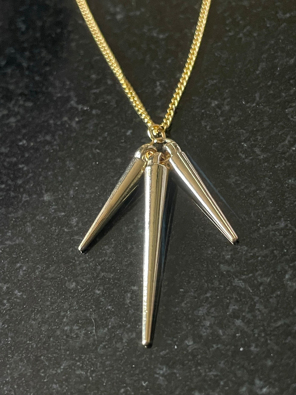 Thumbnail: Gold spike jewellery