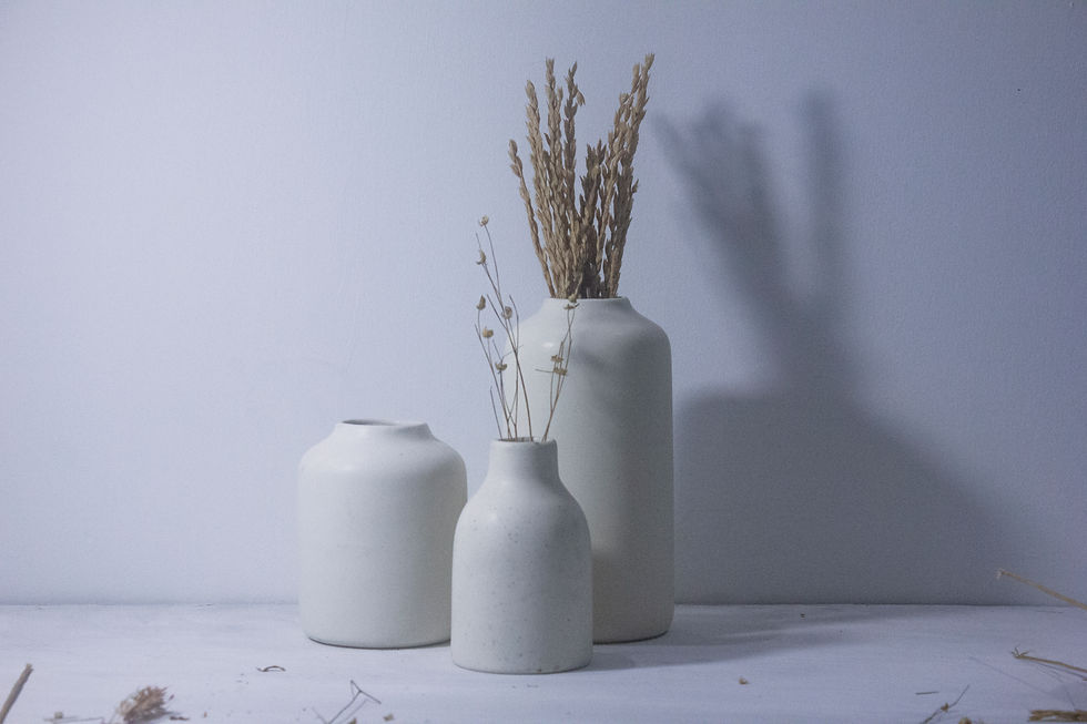 Thumbnail: Ceramic Tall Vase Aesthetic View